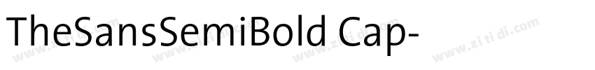 TheSansSemiBold Cap字体转换 TheSansSemiBold Cap字体转换